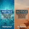 Signmission Fragrance Free Zone Keep The Air We Share, 7 in W x Rectangle, Vinyl Decal OS-2PACK-NS-D-57-L-12913 - alternate 4